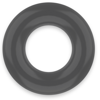 POWERING - ANNEAU PÉNIS SUPER FLEXIBLE ET RÉSISTANT 3,8 CM PR04 NOIR