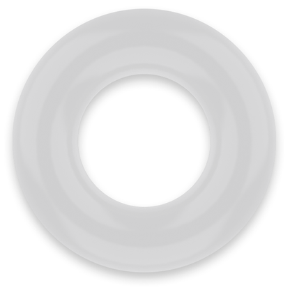 POWERING - ANNEAU PÉNIS SUPER FLEXIBLE ET RÉSISTANT 3,8 CM PR04 TRANSPARENT