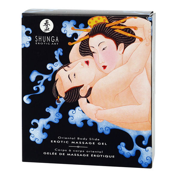 SHUNGA - GEL DE MASSAGE CORPS ÉROTIQUE ORIENTAL AUX FRUITS EXOTIQUES 