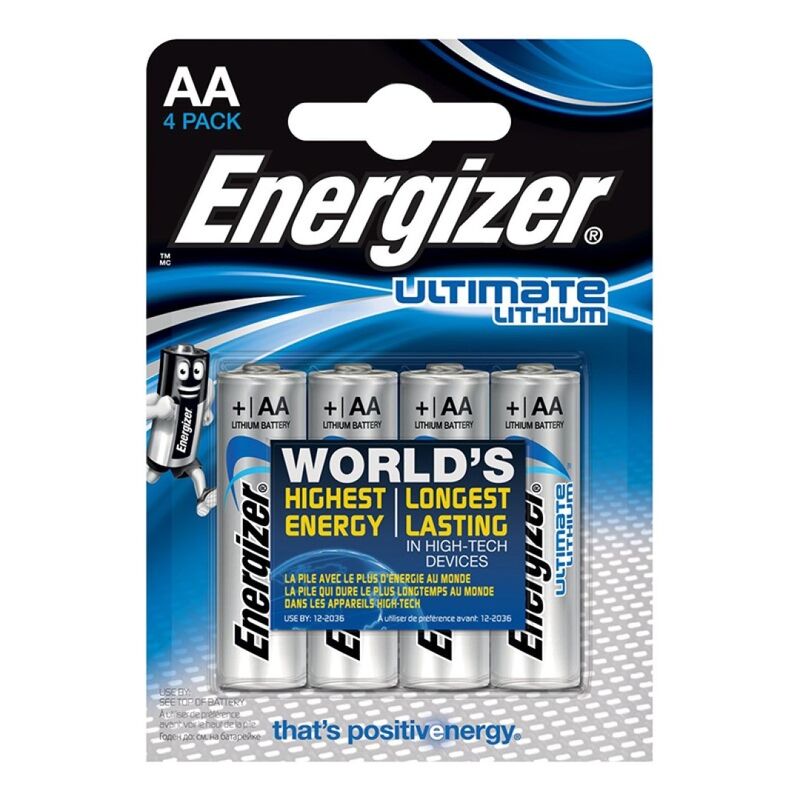 ENERGIZER - ULTIME LITHIUM AA L91 LR6 1.5V *4