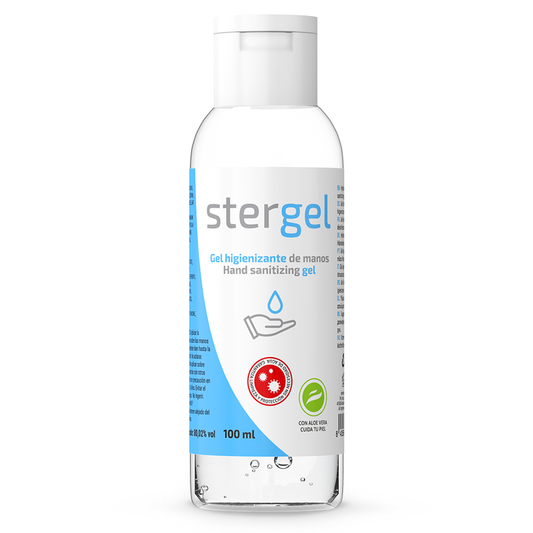 STERGEL - GEL HYDROALCOOLIQUE POUR LES MAINS ALOE VERA 100ML 
