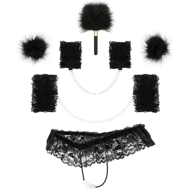 COQUETTE CHIC DESIRE - ACCESSOIRES DENTELLE DELUXE BONDAGE SET