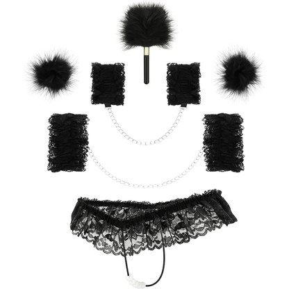 COQUETTE CHIC DESIRE - ACCESSOIRES DENTELLE DELUXE BONDAGE SET