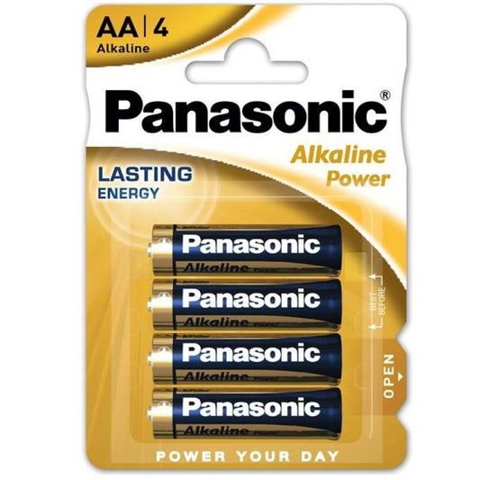PANASONIC - BATTERIE AA LR6 4U BRONZE