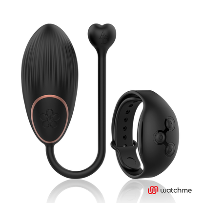 ANNE'S DESIRE - TECHNOLOGIE DE TÉLÉCOMMANDE EGG WATCHME NOIR