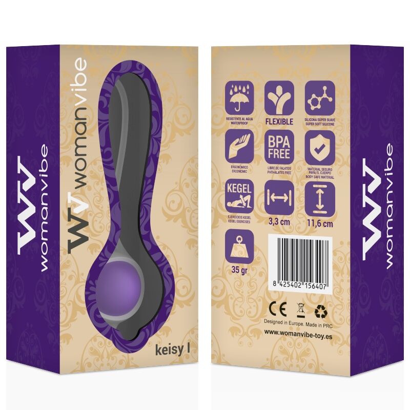 WOMANVIBE - KEISY I BALLE GEISHA SILICONE
