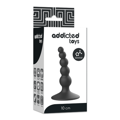 ADDICTED TOYS - PLUG ANAL SEXUEL 10 CM NOIR